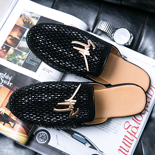 

Men's Clogs & Mules Tassel Loafers Comfort Loafers Dress Loafers Business Casual Classic Daily Party & Evening Walking Shoes Nappa Leather Cowhide Breathable Non-slipping Wear Proof Booties / Ankle