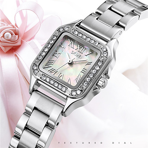 

SKMEI Women's Quartz Watches Analog Quartz Stylish Luxury Water Resistant / Waterproof Creative