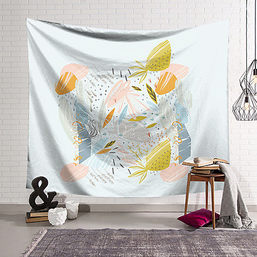 

Wall Tapestry Art Decor Blanket Curtain Hanging Home Bedroom Living Room Decoration Polyester Modern Minimalist Illustration Morandi Style