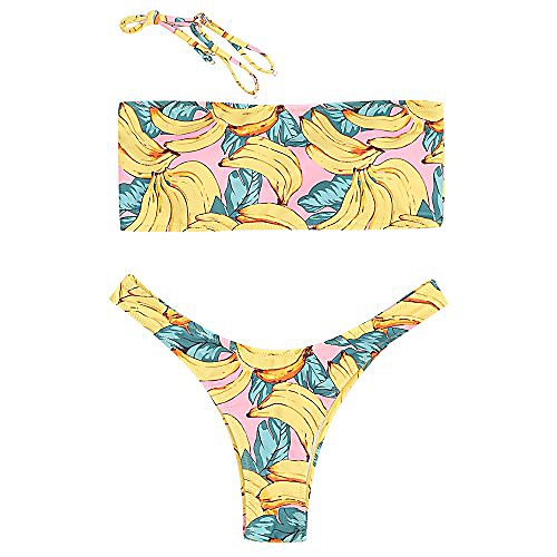 

Women's Bikini Swimsuit Photo Color Swimwear Bathing Suits Casual