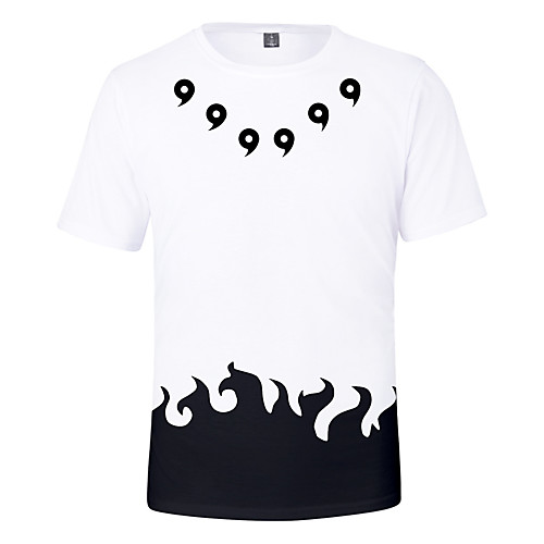 

Inspired by Naruto Naruto Uzumaki Cosplay Costume T-shirt Terylene Graphic Prints Printing Harajuku Graphic T-shirt For Women's / Men's