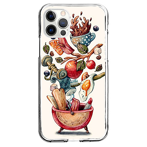 

Cute Fruit Phone Case For Apple iPhone 12 iPhone 11 iPhone 12 Pro Max Unique Design Protective Case Shockproof Dustproof Pattern Back Cover TPU