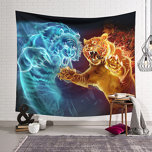 

Wall Tapestry Art Decor Blanket Curtain Hanging Home Bedroom Living Room Decoration and Modern and Animal