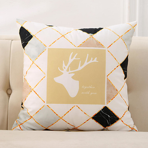 

PillowCase Northern Europe Simplicity Sofa Home Office Flannel Pillow Case Living Room Bedroom Sofa Cushion Cover