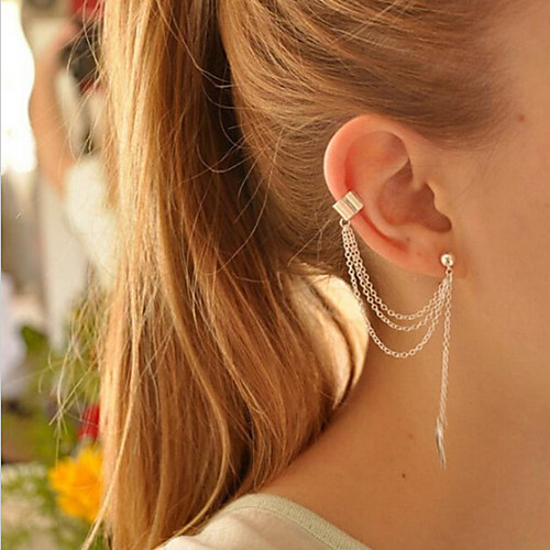 

ear clip set 7-piece set, creative and simple alloy earring set