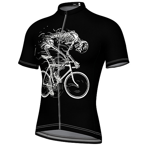 

21Grams Men's Short Sleeve Cycling Jersey Summer Spandex Polyester Blue Yellow Red Bike Jersey Top Mountain Bike MTB Road Bike Cycling Quick Dry Moisture Wicking Breathable Sports Clothing Apparel