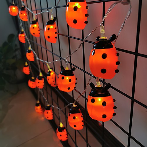 

LED String Light Beetle Lamp Insect Flash Fairy Garland For Christmas Wedding Decoration