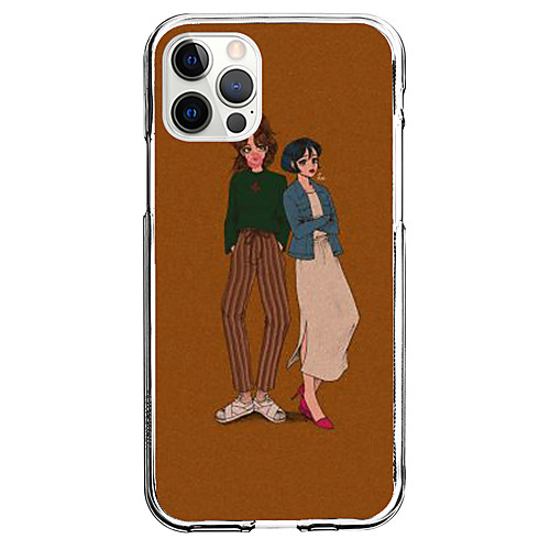 

Characters Fashion Phone Case For Apple iPhone 12 iPhone 11 iPhone 12 Pro Max Unique Design Protective Case Shockproof Dustproof Pattern Back Cover TPU