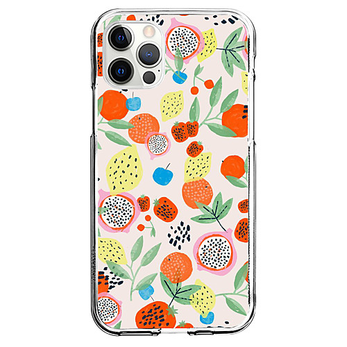 

Cute Fruit Phone Case For Apple iPhone 12 iPhone 11 iPhone 12 Pro Max Unique Design Protective Case Shockproof Dustproof Pattern Back Cover TPU