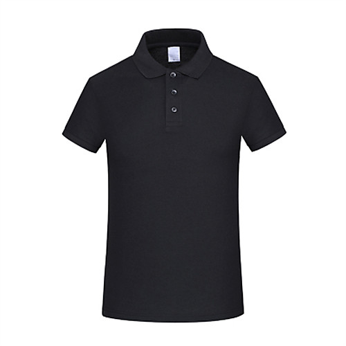 

Men's Golf Shirt Tennis Shirt Solid Color Short Sleeve Casual Tops Yellow Gray Royal Blue / Work