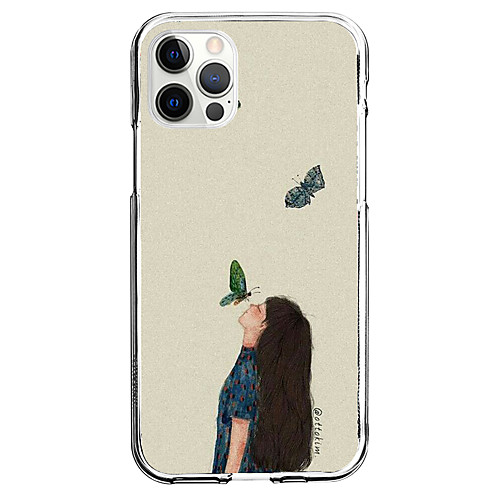 

Characters Phone Case For Apple iPhone 12 iPhone 11 iPhone 12 Pro Max Unique Design Protective Case Shockproof Pattern Back Cover TPU