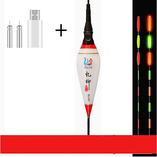 

Smart Fishing Float 1/2/5/10 pcs Fishing Rechargeable LED Light Night Glowing Nanomaterials Sea Fishing General Fishing Freshwater and Saltwater