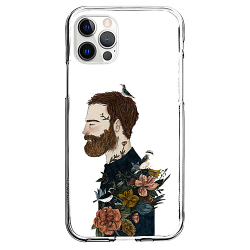 

Flower / Floral Characters Phone Case For Apple iPhone 12 iPhone 11 iPhone 12 Pro Max Unique Design Protective Case Shockproof Pattern Back Cover TPU