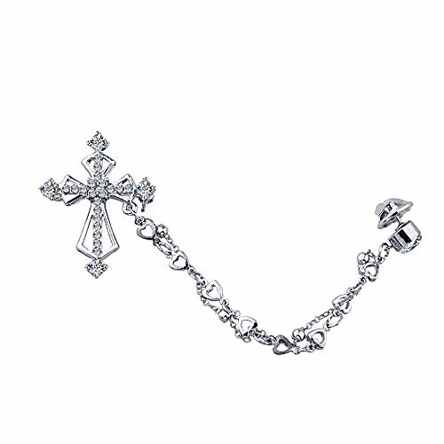 

christian cross jewelry cross zircon brooch pin cubic zirconia cross crusader cross lapel pin crystal rhinestone crucifix pin brooch gift for godmother godfather (s cross)