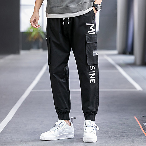 

Men's Cargo Tactical Cargo Pants Letter ArmyGreen Black Khaki