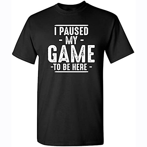 

Men's Unisex Tee T shirt Shirt Hot Stamping Text Graphic Prints Plus Size Print Short Sleeve Casual Tops 100% Cotton Basic Designer Big and Tall Round Neck Blue Red Yellow / Summer