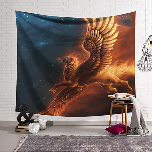 

Wall Tapestry Art Decor Blanket Curtain Hanging Home Bedroom Living Room Decoration Polyester Vulture