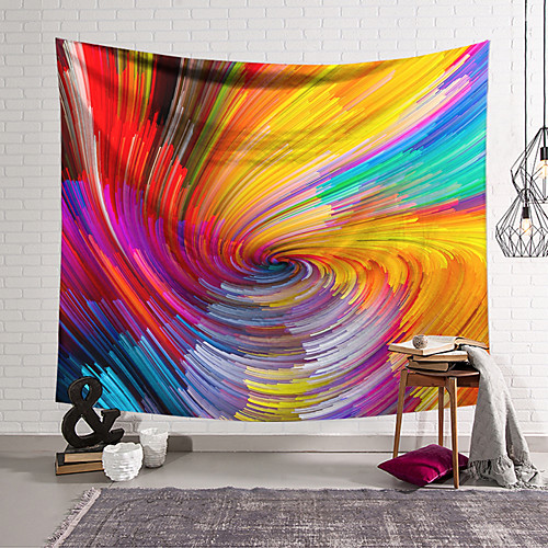 

Wall Tapestry Art Decor Blanket Curtain Hanging Home Bedroom Living Room Decoration Polyester Colorful