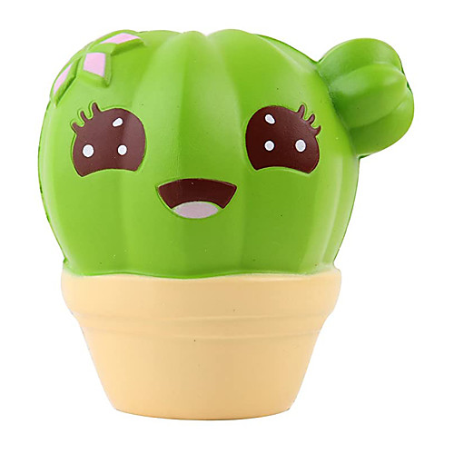 

4.1 Inches Squishies Cactus Scented Jumbo Slow Rising Kawaii Squishies Stress Relief Toy for Collection Gift Random Delivery