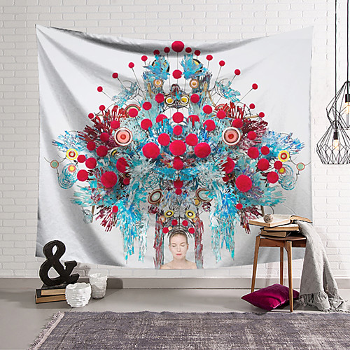 

Wall Tapestry Art Decor Blanket Curtain Hanging Home Bedroom Living Room Decoration Polyester Opera Headwear
