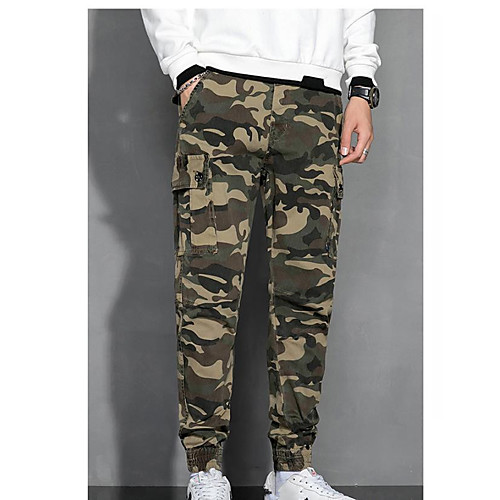 

Men's Cargo Pants Pants Camouflage Army Green Khaki Dark Gray