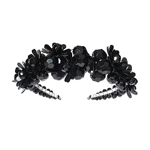 

Glam Wedding Crystal Headpiece with Crystal / Trim 1 Piece Wedding / Special Occasion Headpiece