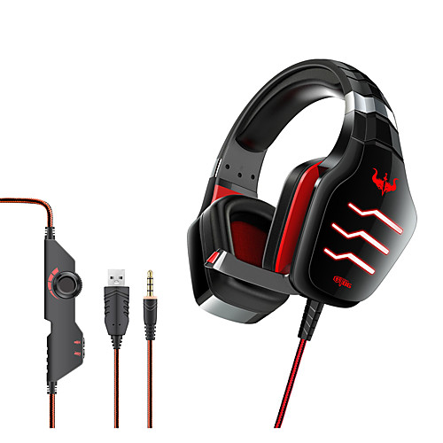 

OVLENG GT86 Gaming Headset USB 3.5mm Audio Jack PS4 PS5 XBOX Ergonomic Design Retractable Stereo for Apple Samsung Huawei Xiaomi MI PC Computer Gaming