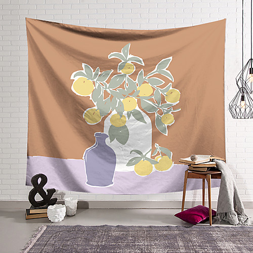 

Wall Tapestry Art Decor Blanket Curtain Hanging Home Bedroom Living Room Decoration Polyester Modern Minimalist Illustration