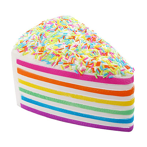 

5.8 Inches Squishies Cake Rainbow Jumbo Slow Rising Kawaii Scented Cheese Squishies,1Pcs