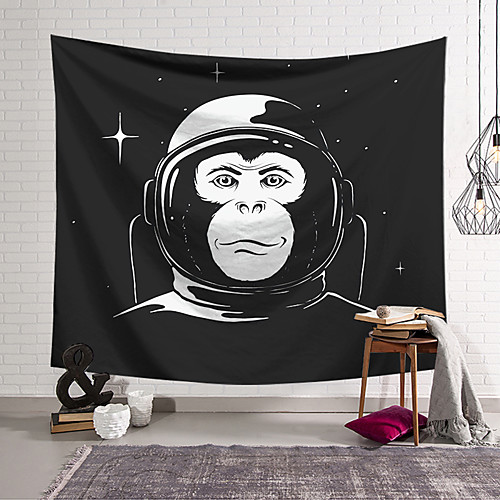 

Wall Tapestry Art Decor Blanket Curtain Hanging Home Bedroom Living Room Decoration Polyester Astronaut