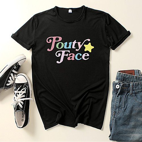 

Inspired by Cosplay Addison Rae Cosplay Costume T-shirt Polyester / Cotton Blend Graphic Prints Printing Harajuku Graphic T-shirt For Women's / Men's