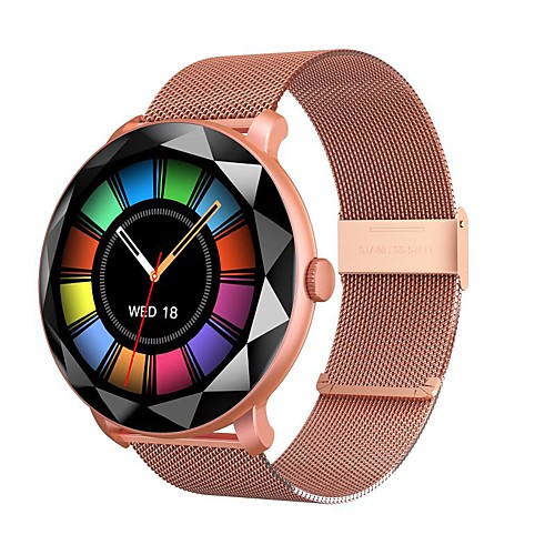 

SMA H8 Smartwatch Fitness Running Watch Bluetooth Timer Stopwatch Pedometer Waterproof Touch Screen Heart Rate Monitor IP 67 40mm Watch Case for Android iOS Men Women / Blood Pressure Measurement