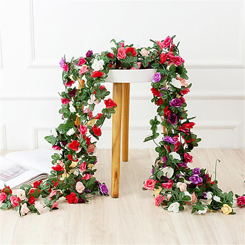 

2.5m Imitation Peony Vines Decorated With Flower Vines Winding Vines