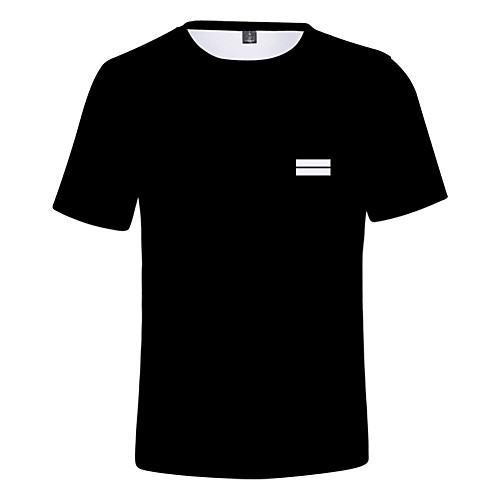 

Inspired by Demon Slayer Cosplay Cosplay Costume T-shirt Terylene Text Printing T-shirt For Women's / Men's