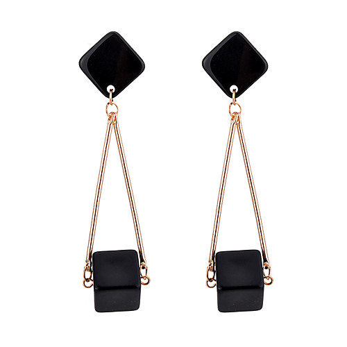 

Women's Drop Earrings Dangle Earrings 3D Stylish Earrings Jewelry Silver / Gold For Date Festival 1 Pair