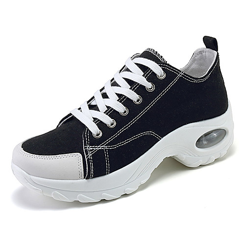 

Women's Trainers Athletic Shoes Canvas Shoes Wedge Heel Peep Toe Booties Ankle Boots PU Solid Colored 1868 low cut black 1868 low cut white 1868 Low-cut wine red / Booties / Ankle Boots