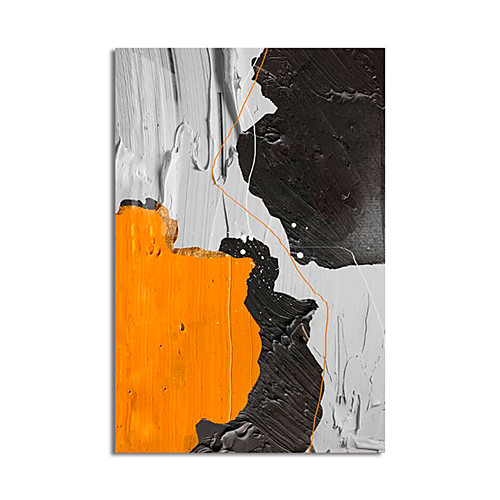 

Oil Painting Hand Painted Abstract Canvas Painting Comtemporary Simple Modern Stretched Canvas Ready to Hang