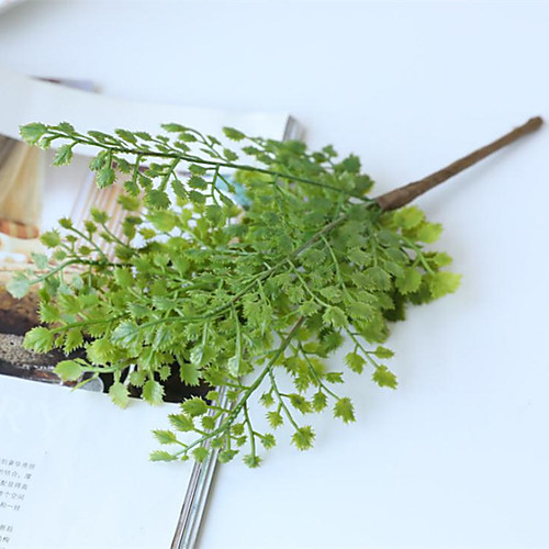 

Simulated Water Plant Flowers Ginkgo Biloba Simulation Pine Fern Bundle 26x10cm