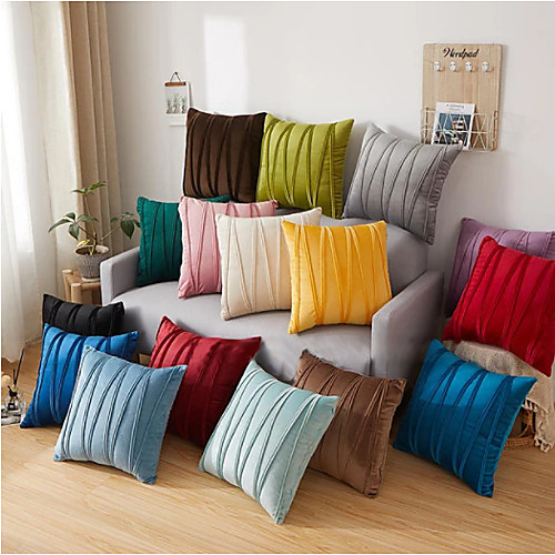 

Netherlands W-line Crimp style Pillow Case Cover Simple Modern Home office Pillow Case Cover Modern Sample Room Cushion Cover Outdoor Cushion for Sofa Couch Bed Chair