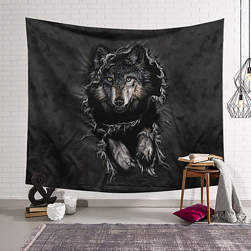 

Wall Tapestry Art Decor Blanket Curtain Hanging Home Bedroom Living Room Decoration and Modern and Animal and Painting Style