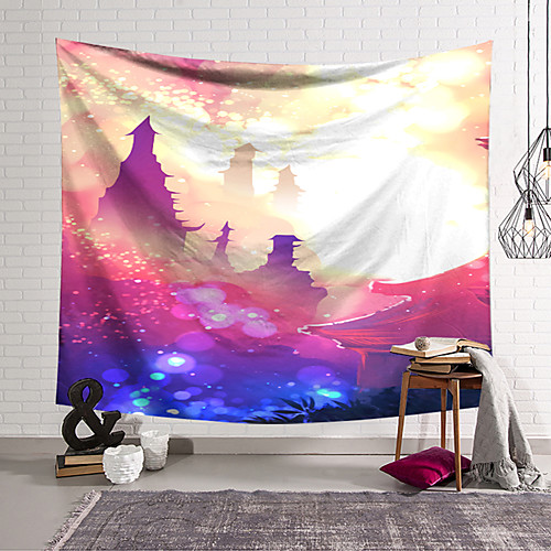 

Wall Tapestry Art Decor Blanket Curtain Hanging Home Bedroom Living Room Decoration Polyester Fantasy