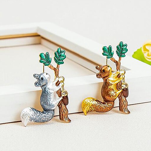 

Women's Brooches Animals Brooch Jewelry Gray Gold For Daily Wear