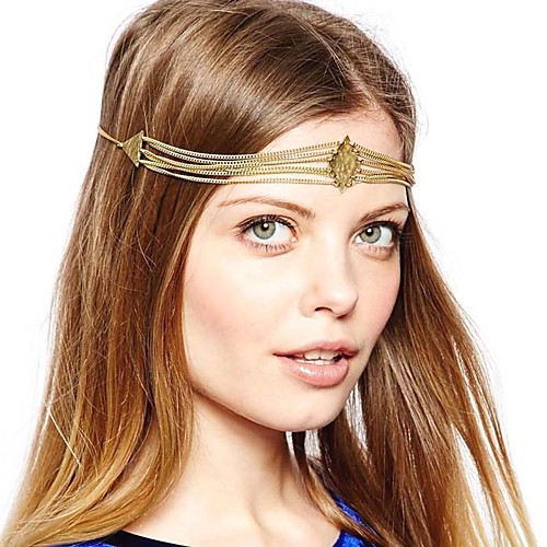 

Classic Style Retro Alloy Headpiece with Tassel 1 Piece Special Occasion / Party / Evening Headpiece