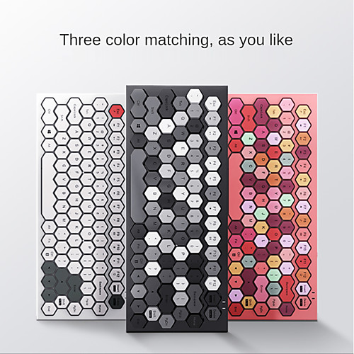 

Wireless Bluetooth Wired Charging Keyboard Can Be Connected To Macipad Tablet Notebook Desktop Computer Supports A Variety Of Devices