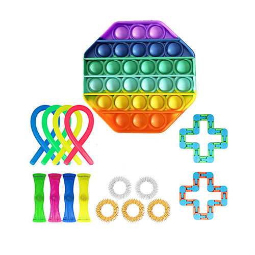 

16 pcs Fidget Toys Anti Stress Toy Set Strings Marble Relief Gift for Adults Girl Children Sensory Stress Relief Antistress Toys