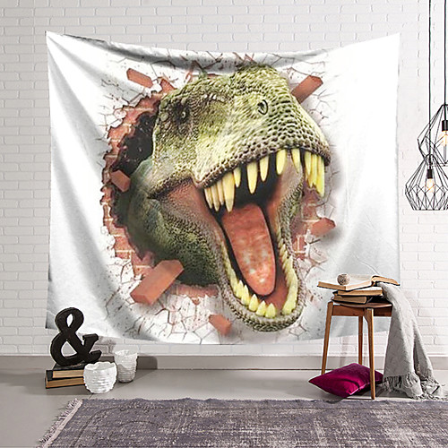 

Wall Tapestry Art Decor Blanket Curtain Hanging Home Bedroom Living Room Decoration Polyester Dinosaur