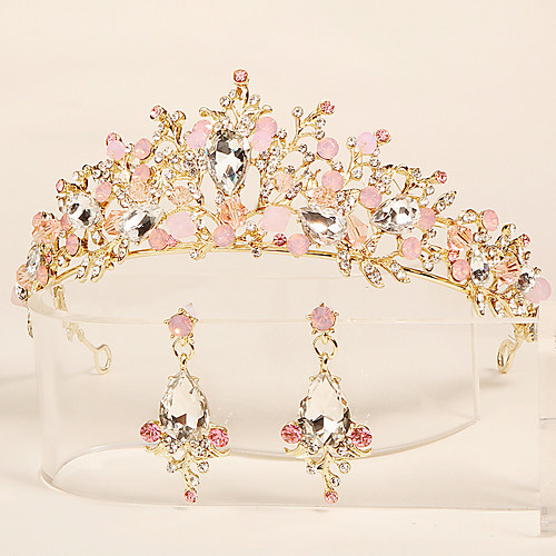 

Glam Wedding Rhinestone / Alloy Headpiece with Rhinestone / Trim 1 Piece Wedding / Special Occasion Headpiece