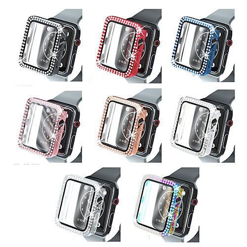 

Cases For Apple iWatch Apple Watch Series SE / 6/5/4/3/2/1 44mm 42mm 40mm 38mm Plastic Screen Protector Smart Watch Case Compatibility 38mm 40mm