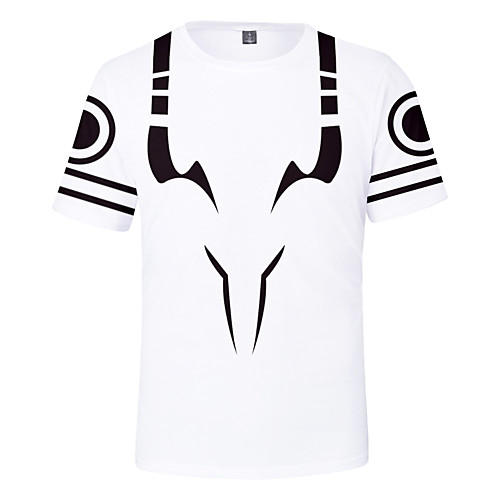 

Inspired by Jujutsu Kaisen Cosplay Cosplay Costume T-shirt Terylene Graphic Prints Printing Harajuku Graphic T-shirt For Women's / Men's