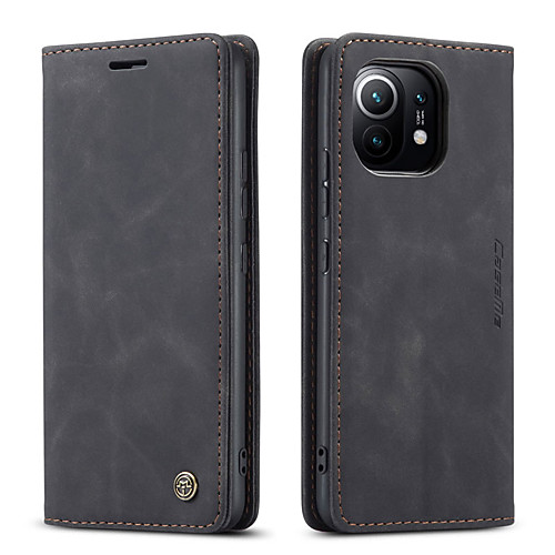 

CaseMe Flip Case For Xiaomi Mi 11 10T Pro 10 Lite Note 10 Soft Slim Folio Flip PU Leather Wallet Case with 2 Cards Slot For Redmi Note 9 Pro K20 K30 Pro CC9 Pro